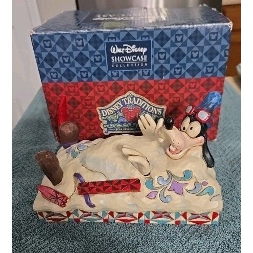 Jim Shore Disney Traditions Goofy Skiing Figurine 4033267 How To Ski Showcase